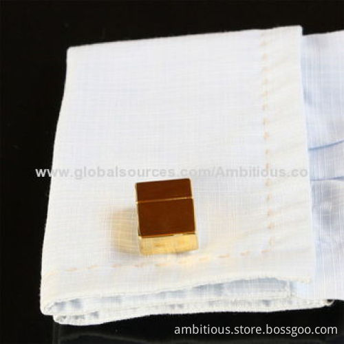 Innovative design USB cufflinks, high end silver USB flash drive